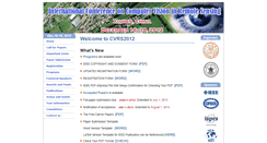 Desktop Screenshot of cvrs2012.xmu.edu.cn